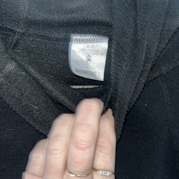 Melanzana - Black Micro Grid hoodie - size Large. Worn maybe 5 times. - Picture 3 of 3